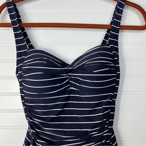 Bond Eye Nip Tuck Sorrento Stripe One Piece Size 8 Women’s Swimsuit - Picture 2 of 9